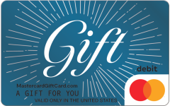 Metallic Navy Gift Card
