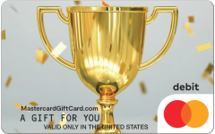 Gold Confetti Trophy eGift Card