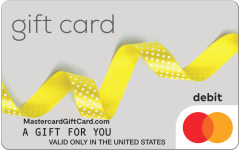Yellow Spiral Gift Card