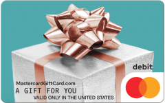 Copper Shimmer Bow Gift Card