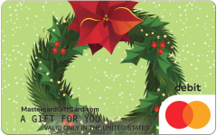 Festive Wreath Gift Card