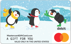 Skating Penguin Group Gift Card
