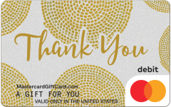 Golden Thanks eGift Card