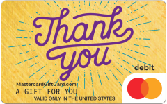 Thanks Gold Gift Card