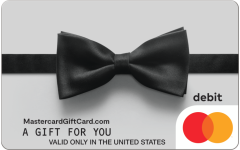 Tuxedo Tie Gift Card