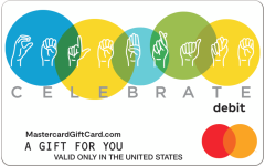 ASL Celebrate Analogous  Gift Card