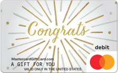 Congrats Burst Gift Card