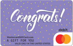 Congrats Lavender Gift Card