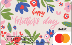Floral Mother's Day Gift Card