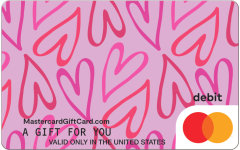 Love You Heart Pattern eGift Card