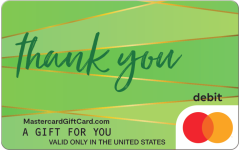 Thanks Green Gift Card