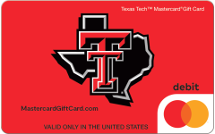 Texas Tech University Gift Card