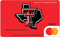 Texas Tech University Gift Card