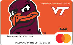Virginia Tech University Gift Card