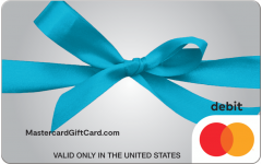 Blue Bow Gift Card