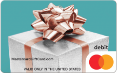 Copper Shimmer Bow Gift Card