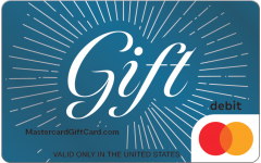 Metallic Navy Gift Card