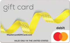 Yellow Spiral Gift Card