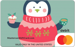 Holly Jolly Penguin Gift Card