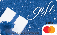 Royal Blue Sparkle Gift Card