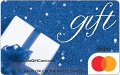 Royal Blue Sparkle Gift Card 