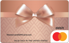 Rose Gold Lining Gift Card