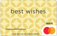 Gold Wishes Gift Card