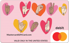 ASL Love Hearts Gift Card