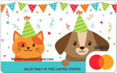 Pet Party Gift Card