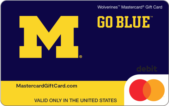 University of Michigan Physical Mastercard