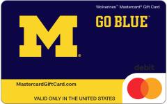 Mastercard University of Michigan Gift Card