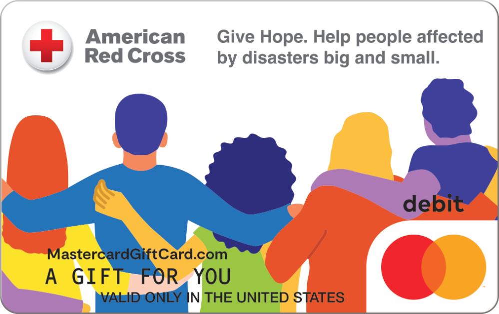 Featured Card 14 - American Red Cross Hug Mastercard eGift Card