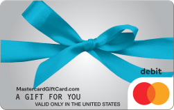 Blue Bow Gift Card