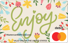 Mastercard Floral Enjoy Gift Card