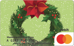Mastercard Festive Wreath Gift Card