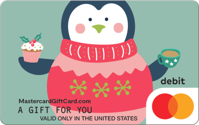 Holly Jolly Penguin Gift Card