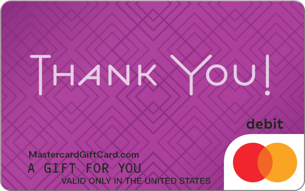Featured Card 4 -  Purple Diamonds Mastercard Gift Card