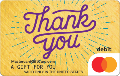 Thanks Gold Gift Card
