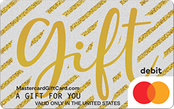 Glitter Stripes Gift Card