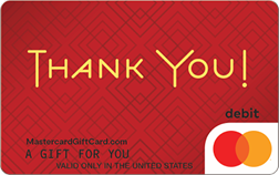 Red Diamonds Gift Card