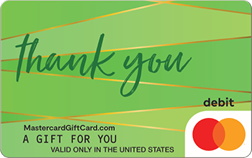 Thanks Green Gift Card