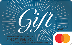Metallic Navy Gift Card